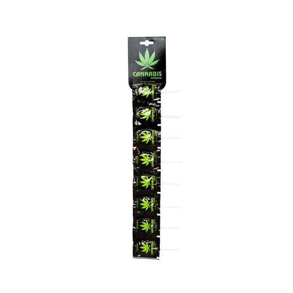 Euphoria kannabiszos nyalóka Flat Strip 10x7, 7g