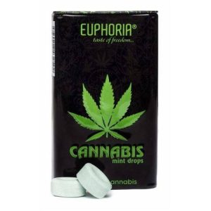 Euphoria kannabiszos mentolos cukorka 25g