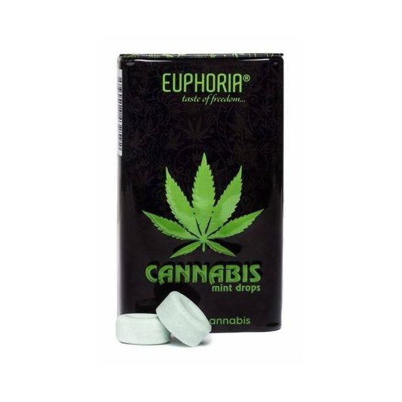 Euphoria kannabiszos mentolos cukorka 25g