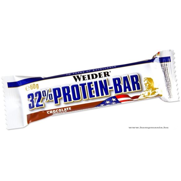 Weider 32% Protein Bar 60 g fehérje szelet - csokoládé