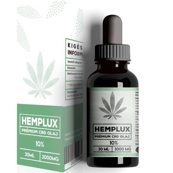 Hemplux 30 ml CBD olaj 10% (3000 mg)