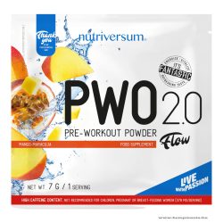 PWO 2.0 - 7g - FLOW - Nutriversum - mangó-maracuja