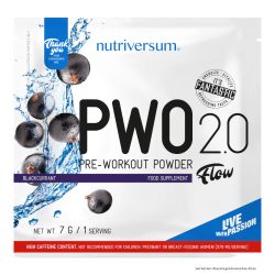 PWO 2.0 - 7g - FLOW - Nutriversum - feketeribizli
