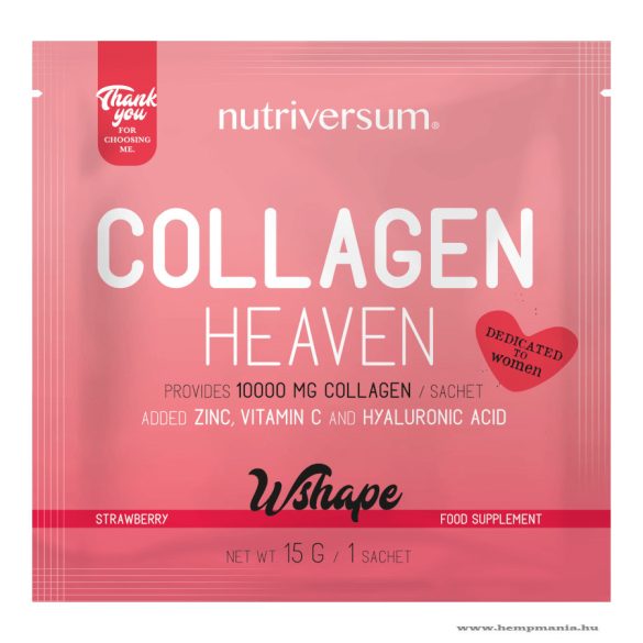 Collagen Heaven - 15 g - WSHAPE - Nutriversum - eper