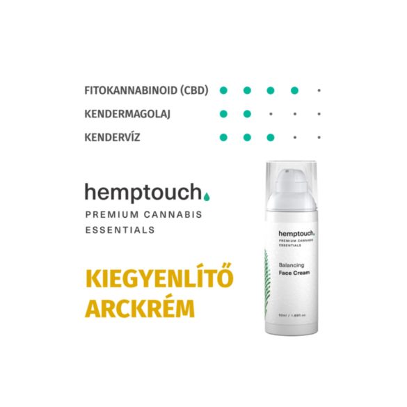 HEMPTOUCH Kiegyenlítő arckrém (50ml)