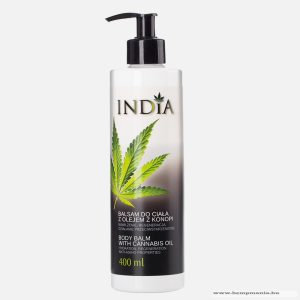 INDIA Body balm with hemp oil 400ml