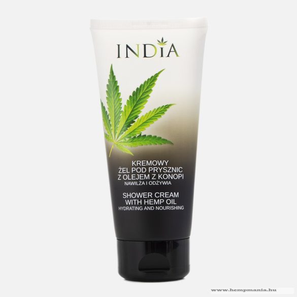 INDIA shower cream with hemp oil 200ml
