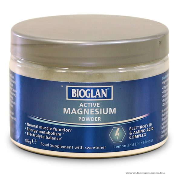 Bioglan aktív Magnézium POR, 182g, 182 g