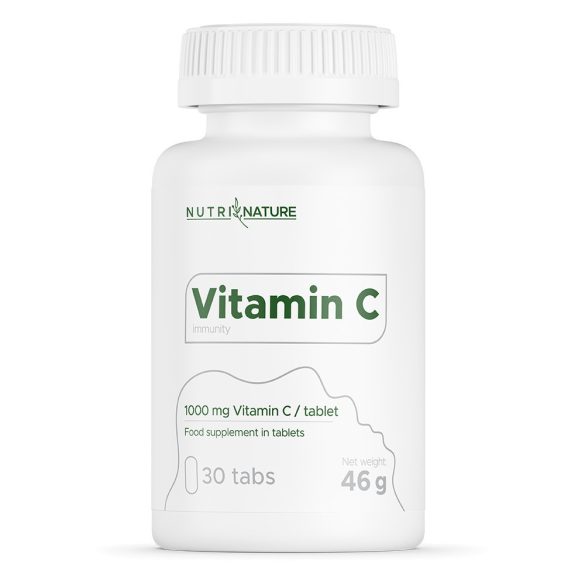 Nutri Nature - C-vitamin 1000mg - 30db